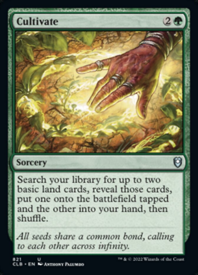 Cultivate [Commander Legends: Battle for Baldur's Gate] | Game Master's Emporium (The New GME)