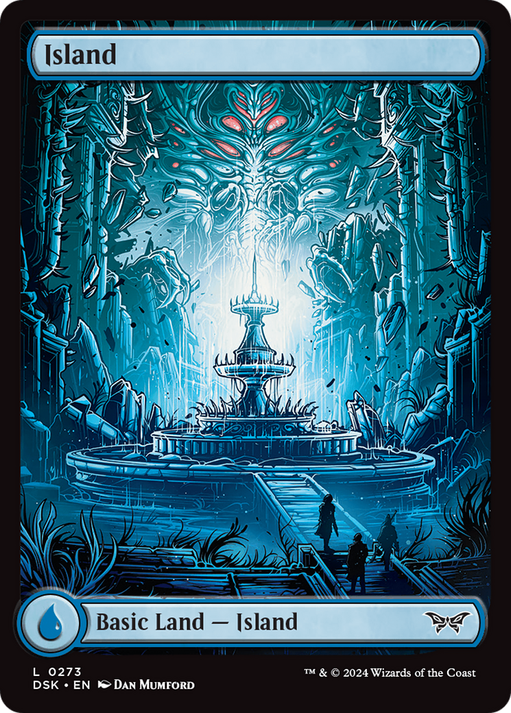 Island (273) - Full Art [Duskmourn: House of Horror] | Game Master's Emporium (The New GME)