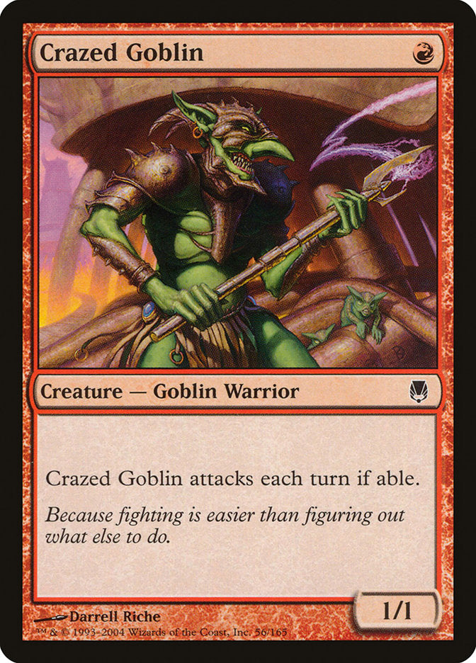 Crazed Goblin [Darksteel] | Game Master's Emporium (The New GME)