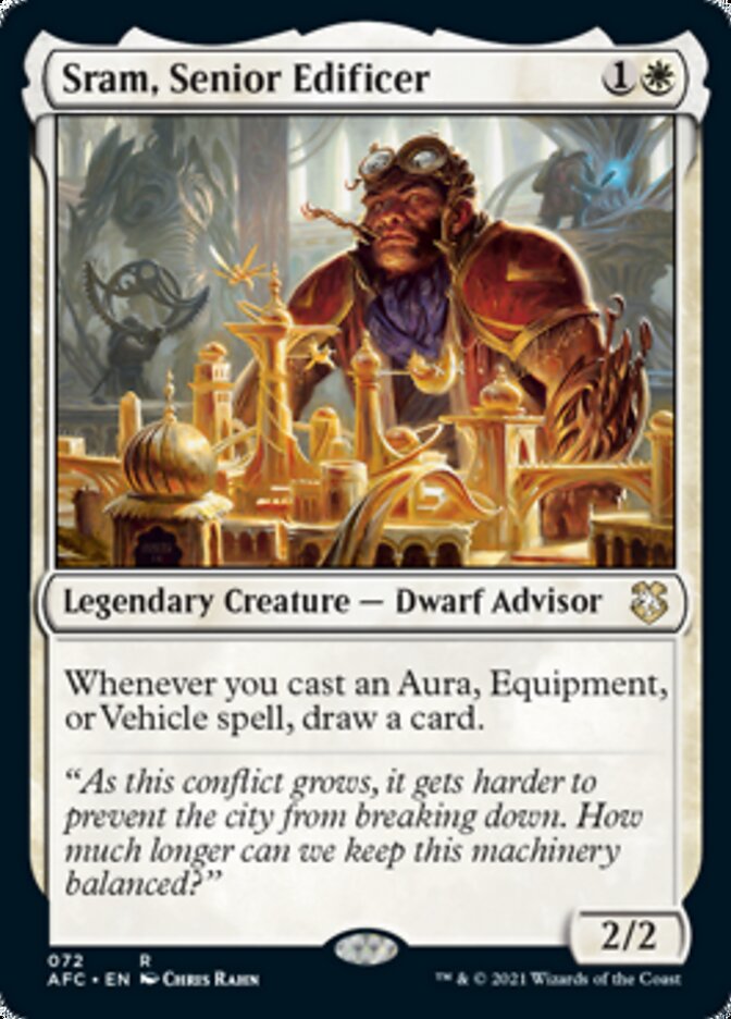 Sram, Senior Edificer [Dungeons & Dragons: Adventures in the Forgotten Realms Commander] | Game Master's Emporium (The New GME)