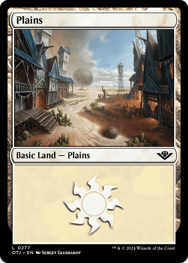 Plains (0277) [Outlaws of Thunder Junction] | Game Master's Emporium (The New GME)