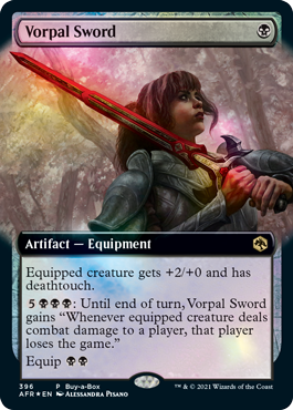 Vorpal Sword (Buy-A-Box) [Dungeons & Dragons: Adventures in the Forgotten Realms] | Game Master's Emporium (The New GME)