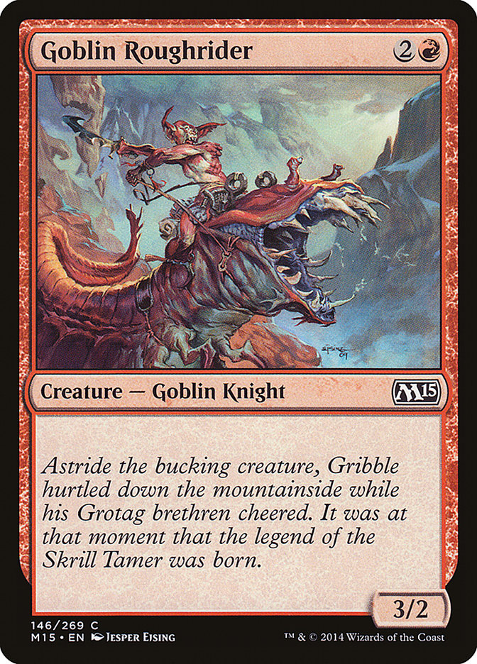 Goblin Roughrider [Magic 2015] | Game Master's Emporium (The New GME)