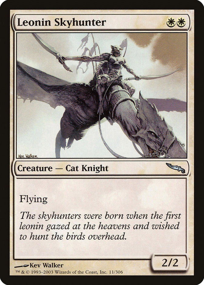 Leonin Skyhunter [Mirrodin] | Game Master's Emporium (The New GME)