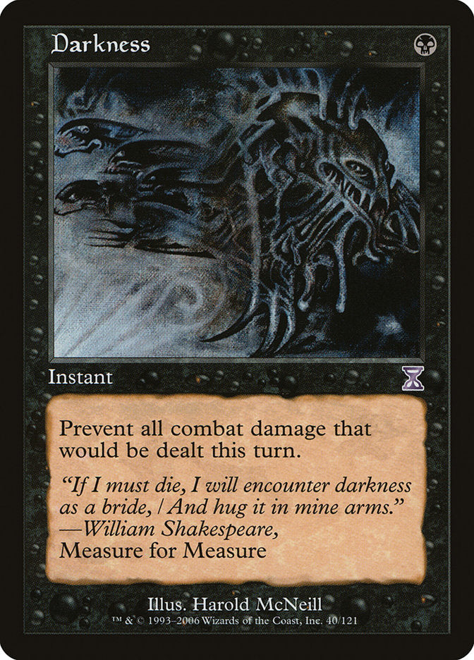 Darkness [Time Spiral Timeshifted] | Game Master's Emporium (The New GME)