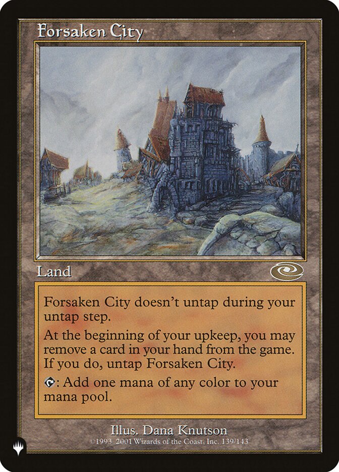 Forsaken City [The List] | Game Master's Emporium (The New GME)