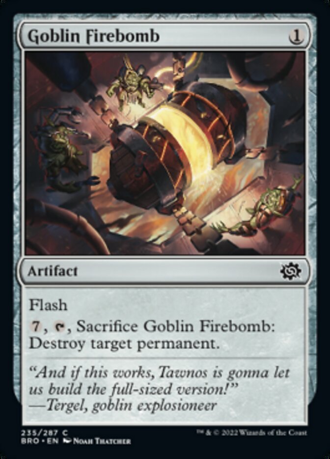 Goblin Firebomb [The Brothers' War] | Game Master's Emporium (The New GME)