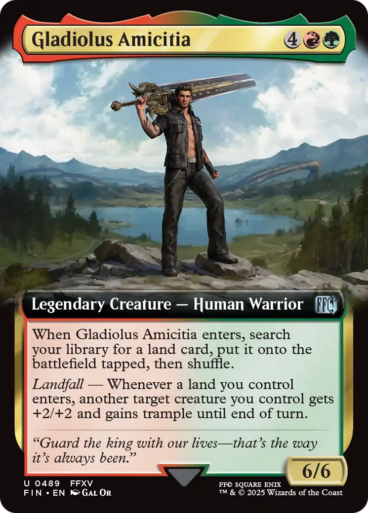 Gladiolus Amicitia (Extended Art) [FINAL FANTASY] | Game Master's Emporium (The New GME)