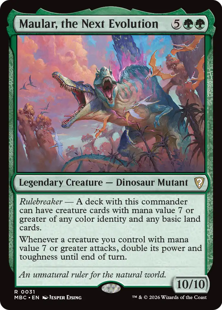 Maular, the Next Evolution [Mystery Booster: Commander Edition] | Game Master's Emporium (The New GME)