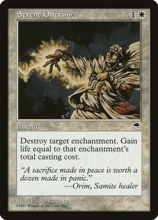 Serene Offering [Tempest] | Game Master's Emporium (The New GME)
