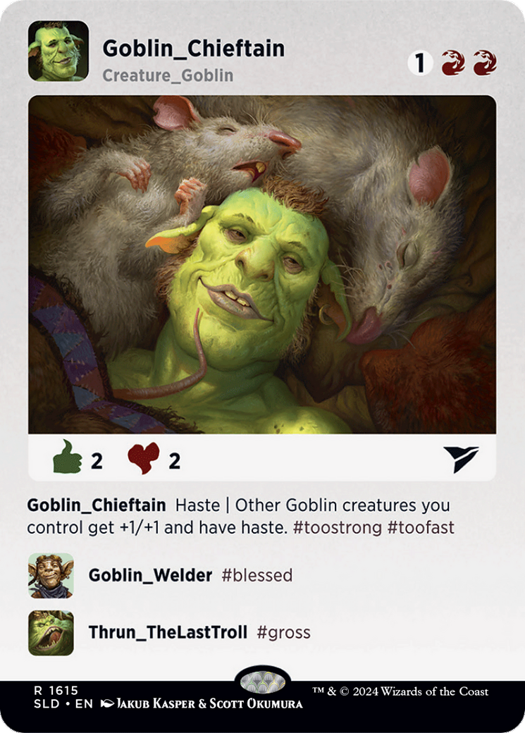 Goblin Chieftain [Secret Lair Drop Series] | Game Master's Emporium (The New GME)