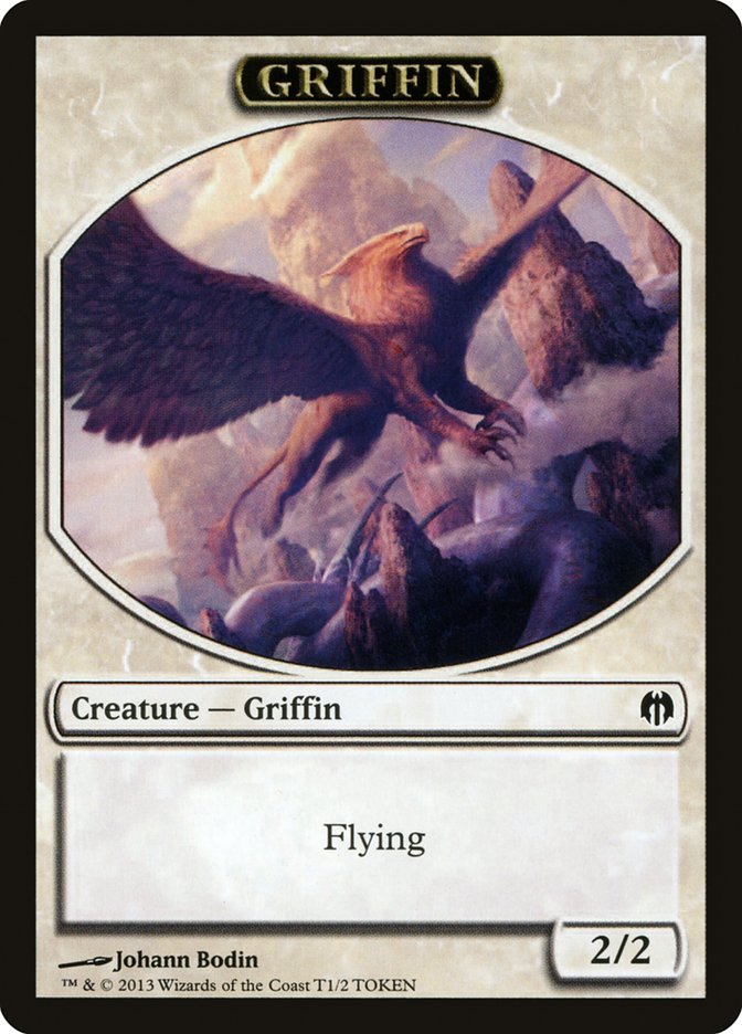 Griffin Token [Duel Decks: Heroes vs. Monsters Tokens] | Game Master's Emporium (The New GME)