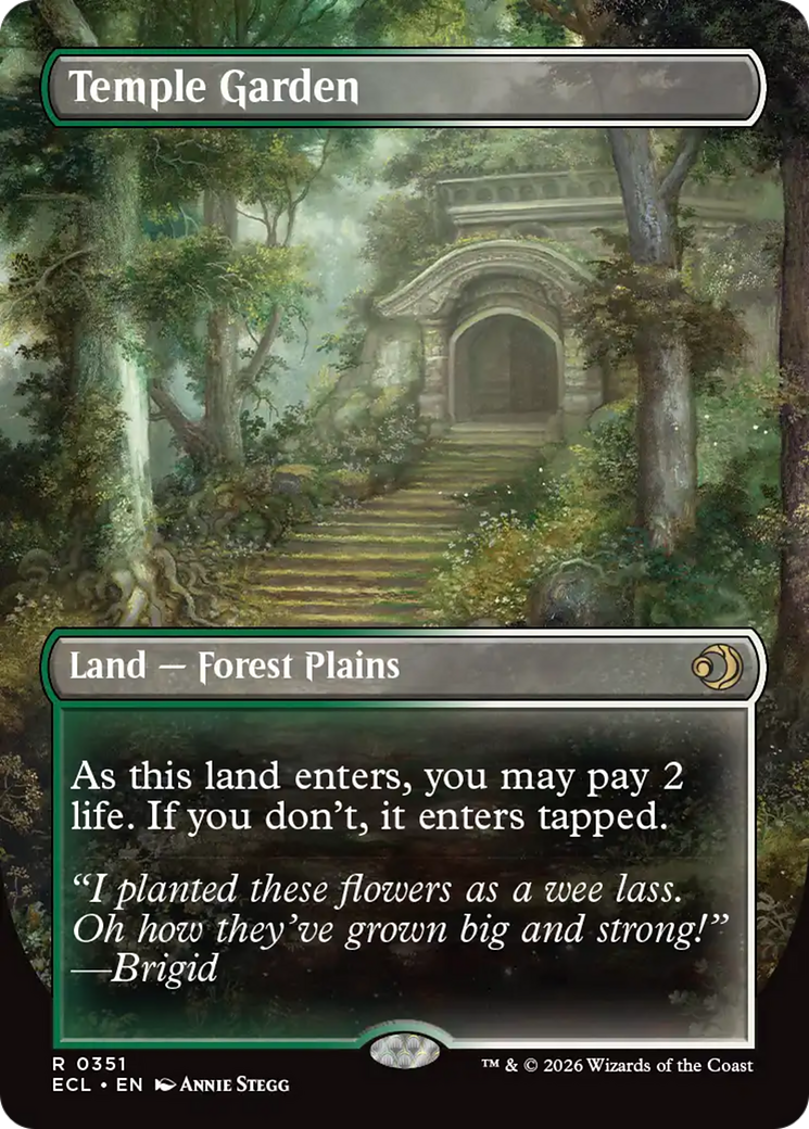 Temple Garden (Borderless) [Lorwyn Eclipsed] | Game Master's Emporium (The New GME)