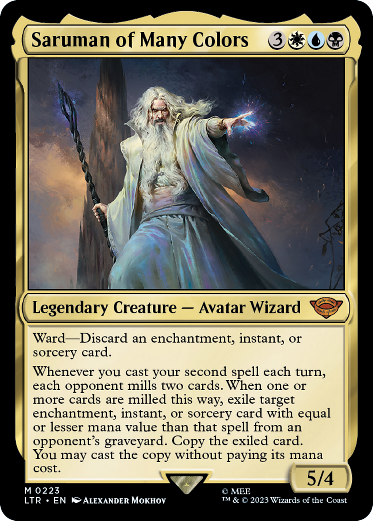 Saruman of Many Colors [The Lord of the Rings: Tales of Middle-Earth] | Game Master's Emporium (The New GME)