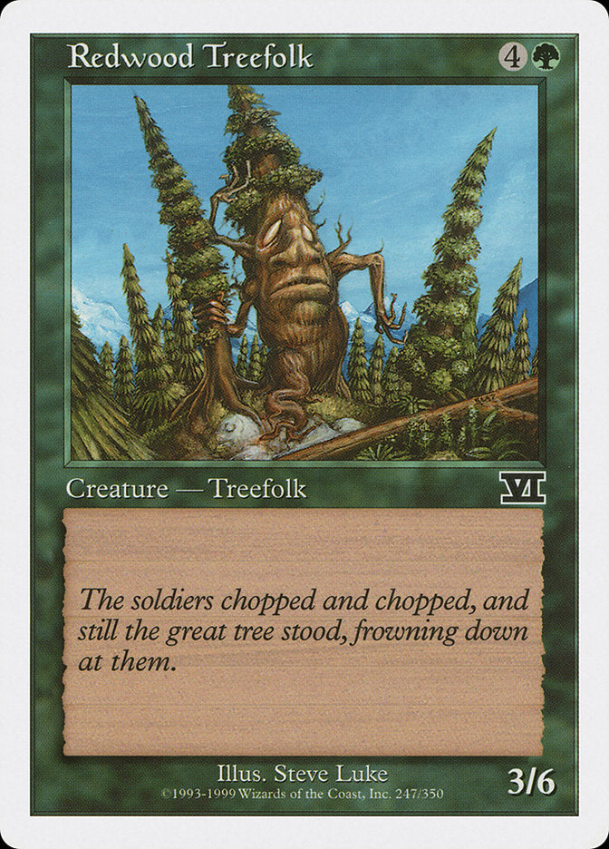 Redwood Treefolk [Classic Sixth Edition] | Game Master's Emporium (The New GME)