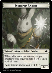 Bat // Intrepid Rabbit Double-Sided Token [Bloomburrow Tokens] | Game Master's Emporium (The New GME)