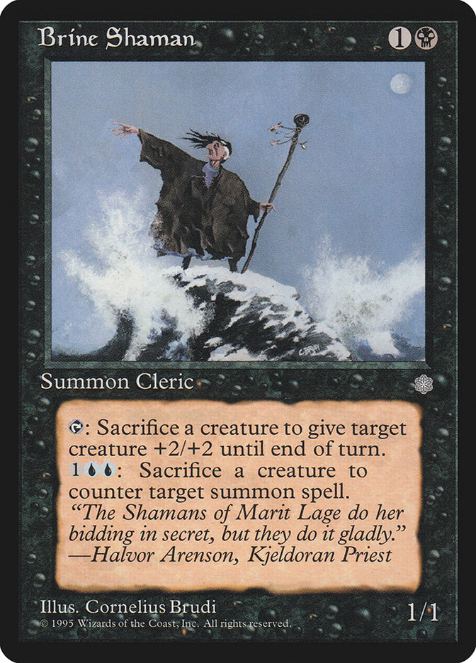 Brine Shaman [Ice Age] | Game Master's Emporium (The New GME)