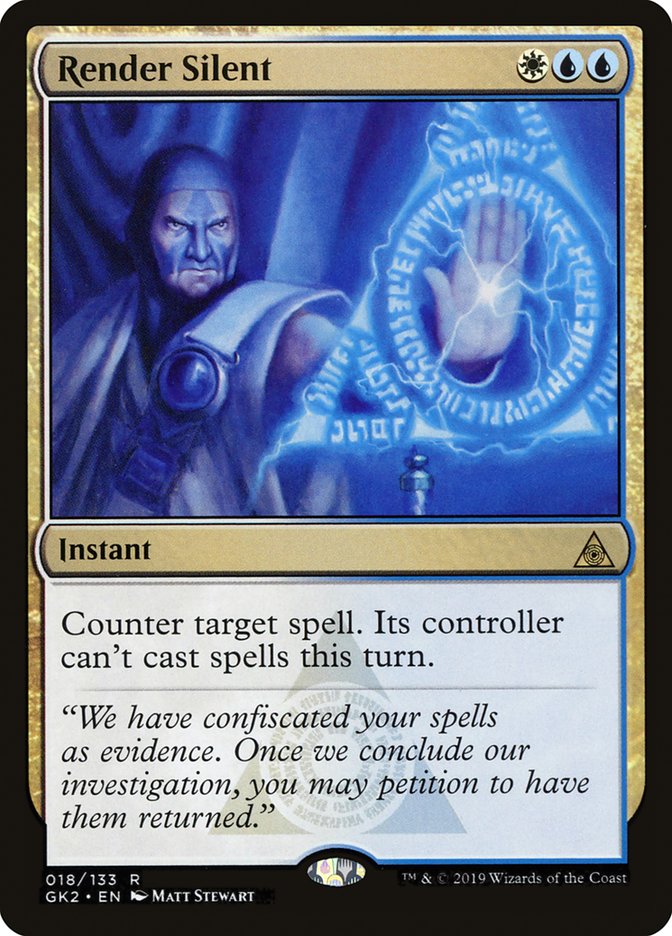 Render Silent [Ravnica Allegiance Guild Kit] | Game Master's Emporium (The New GME)