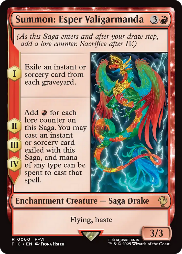 Summon: Esper Valigarmanda [FINAL FANTASY Commander] | Game Master's Emporium (The New GME)