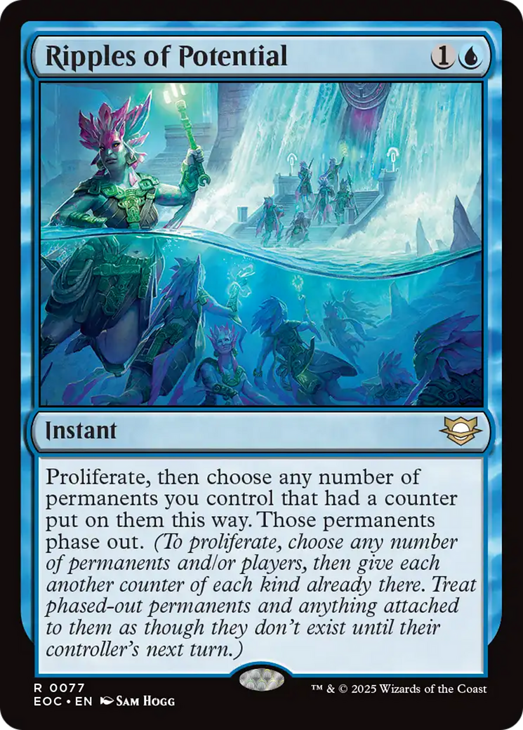 Ripples of Potential [Edge of Eternities Commander] | Game Master's Emporium (The New GME)