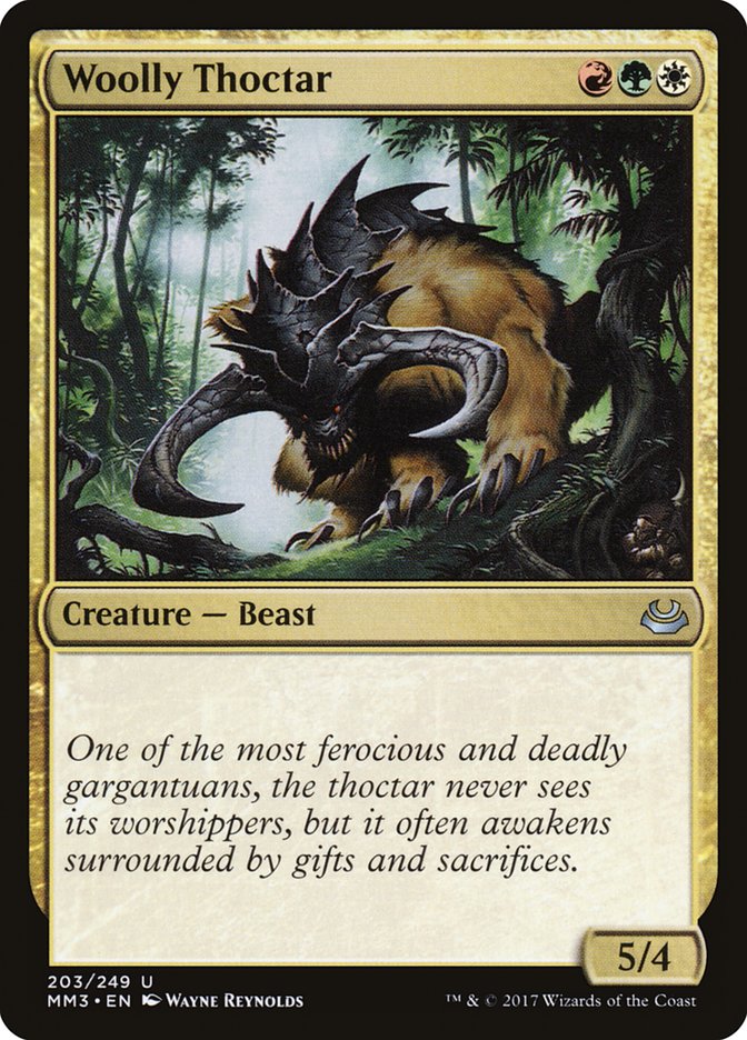 Woolly Thoctar [Modern Masters 2017] | Game Master's Emporium (The New GME)