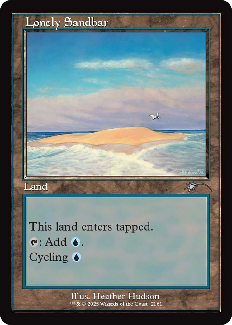 Lonely Sandbar (Retro Frame) [Secret Lair Drop Series] | Game Master's Emporium (The New GME)