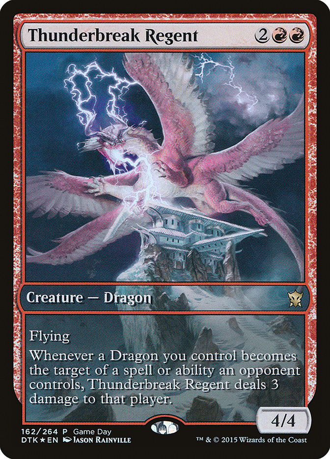 Thunderbreak Regent (Game Day) [Dragons of Tarkir Promos] | Game Master's Emporium (The New GME)
