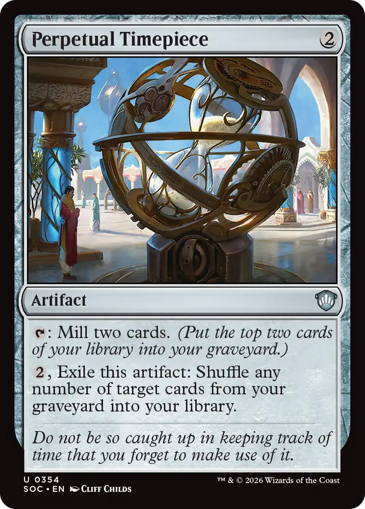 Perpetual Timepiece [Secrets of Strixhaven Commander] | Game Master's Emporium (The New GME)