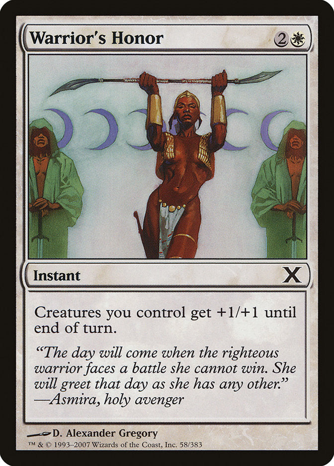 Warrior's Honor [Tenth Edition] | Game Master's Emporium (The New GME)