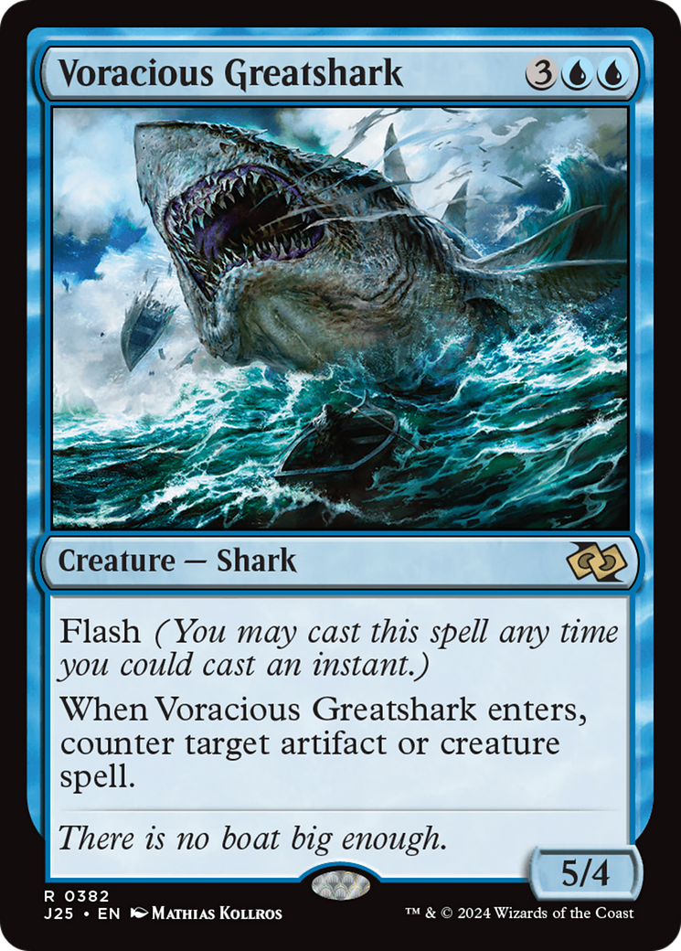 Voracious Greatshark [Foundations Jumpstart] | Game Master's Emporium (The New GME)