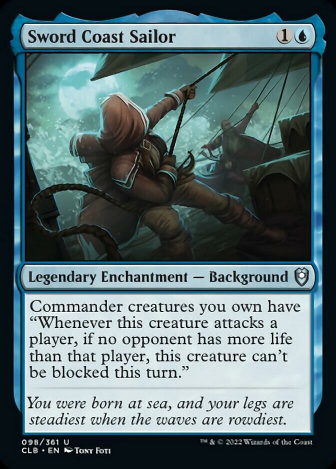 Sword Coast Sailor [Commander Legends: Battle for Baldur's Gate] | Game Master's Emporium (The New GME)