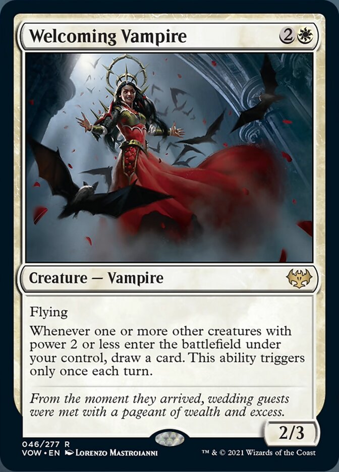 Welcoming Vampire [Innistrad: Crimson Vow] | Game Master's Emporium (The New GME)