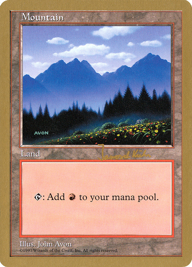 Mountain (jk445) (Janosch Kuhn) [World Championship Decks 1997] | Game Master's Emporium (The New GME)