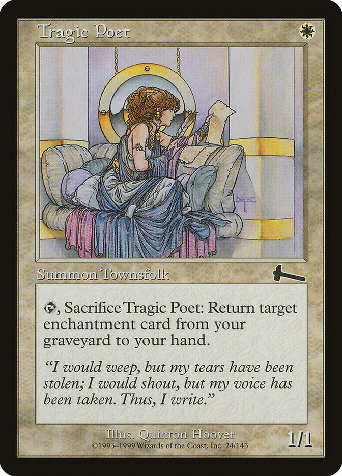Tragic Poet [Urza's Legacy] | Game Master's Emporium (The New GME)