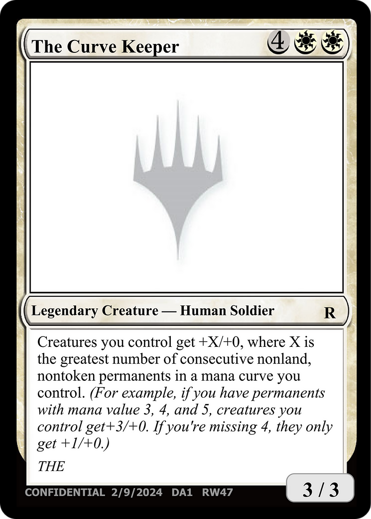 The Curve Keeper [Unknown Event] | Game Master's Emporium (The New GME)
