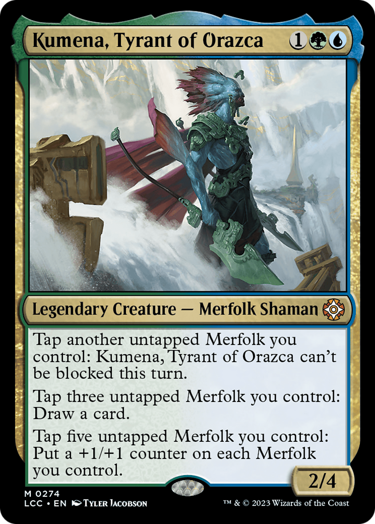 Kumena, Tyrant of Orazca [The Lost Caverns of Ixalan Commander] | Game Master's Emporium (The New GME)