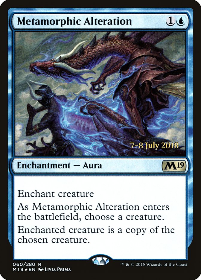 Metamorphic Alteration [Core Set 2019 Prerelease Promos] | Game Master's Emporium (The New GME)