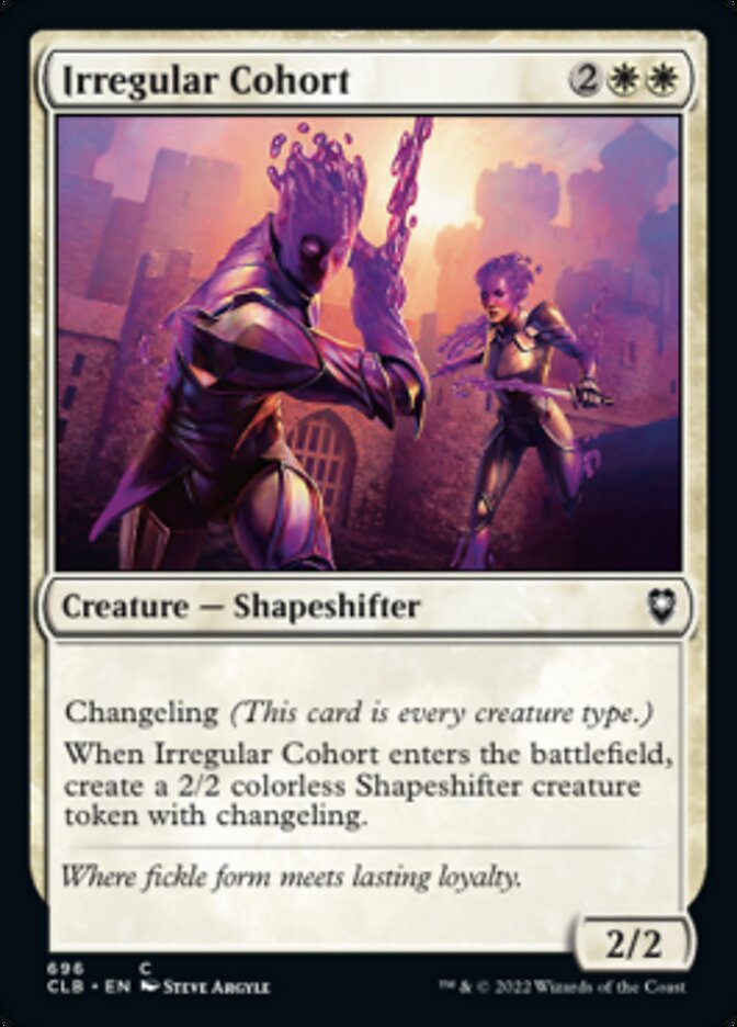 Irregular Cohort [Commander Legends: Battle for Baldur's Gate] | Game Master's Emporium (The New GME)