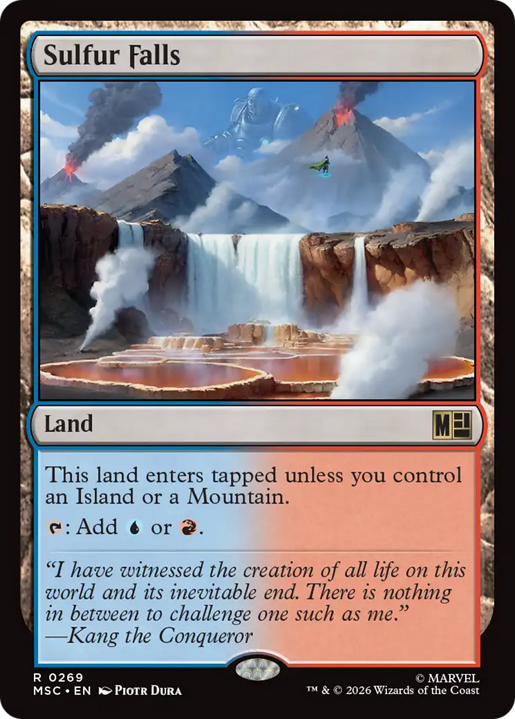 Sulfur Falls [Marvel Super Heroes Commander] | Game Master's Emporium (The New GME)