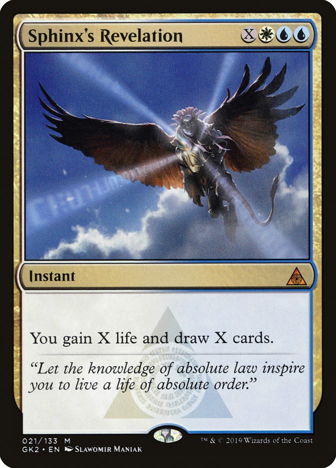 Sphinx's Revelation [Ravnica Allegiance Guild Kit] | Game Master's Emporium (The New GME)