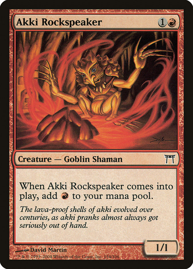 Akki Rockspeaker [Champions of Kamigawa] | Game Master's Emporium (The New GME)