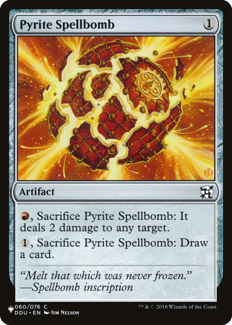 Pyrite Spellbomb [The List] | Game Master's Emporium (The New GME)