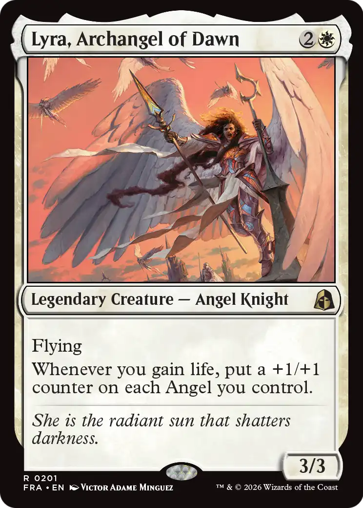 Lyra, Archangel of Dawn [Reality Fracture] | Game Master's Emporium (The New GME)