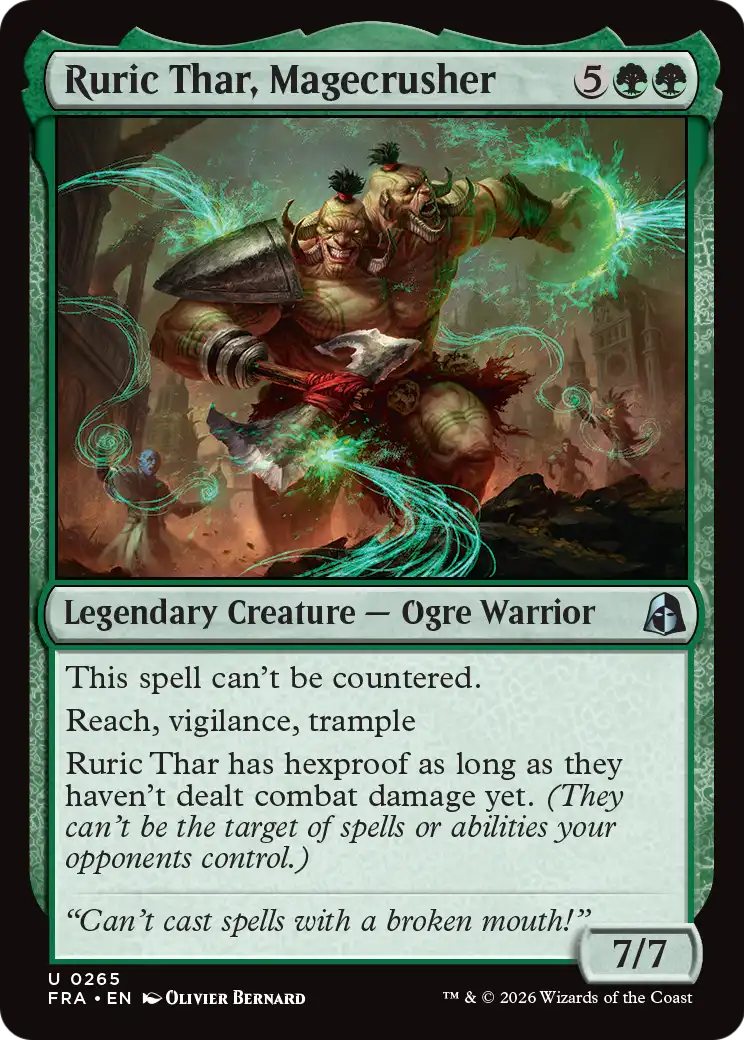 Ruric Thar, Magecrusher [Reality Fracture] | Game Master's Emporium (The New GME)