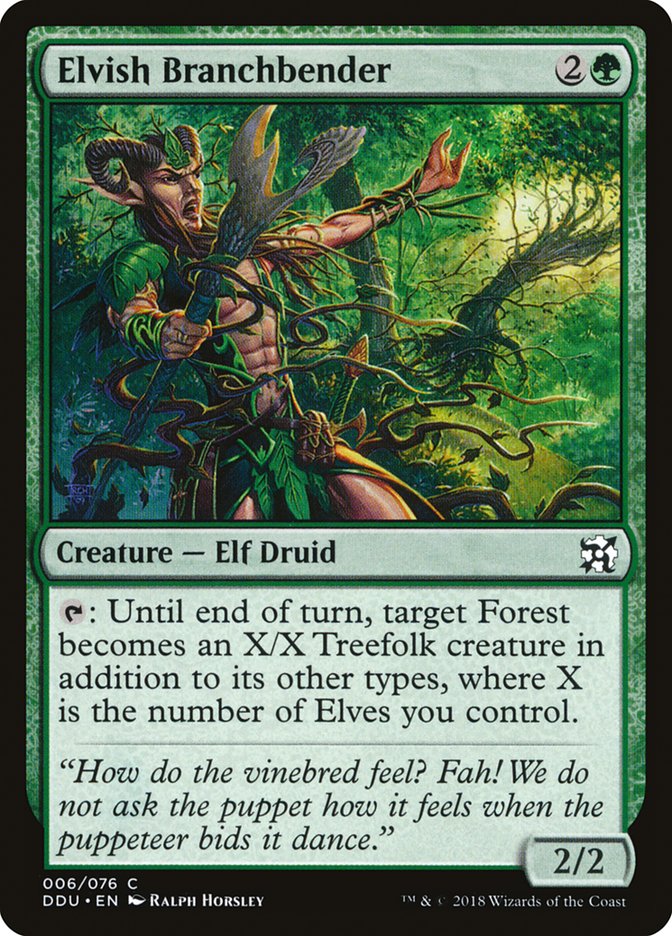 Elvish Branchbender [Duel Decks: Elves vs. Inventors] | Game Master's Emporium (The New GME)