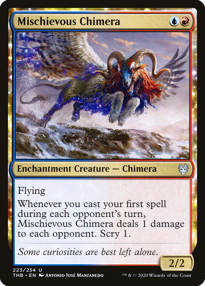 Mischievous Chimera [Theros Beyond Death] | Game Master's Emporium (The New GME)