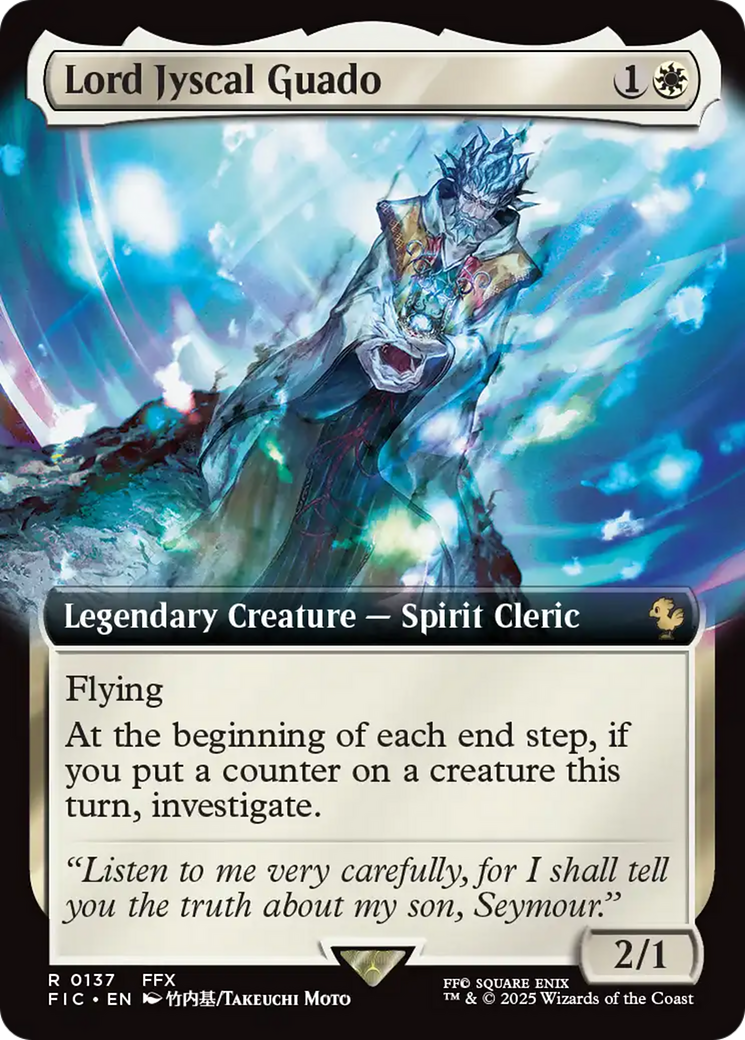 Lord Jyscal Guado (Extended Art) [FINAL FANTASY Commander] | Game Master's Emporium (The New GME)