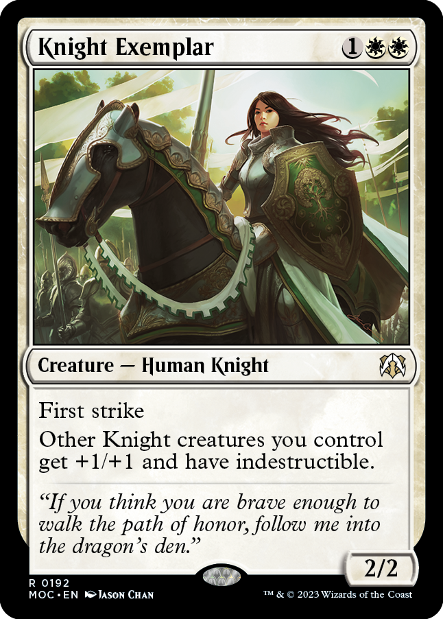 Knight Exemplar [March of the Machine Commander] | Game Master's Emporium (The New GME)