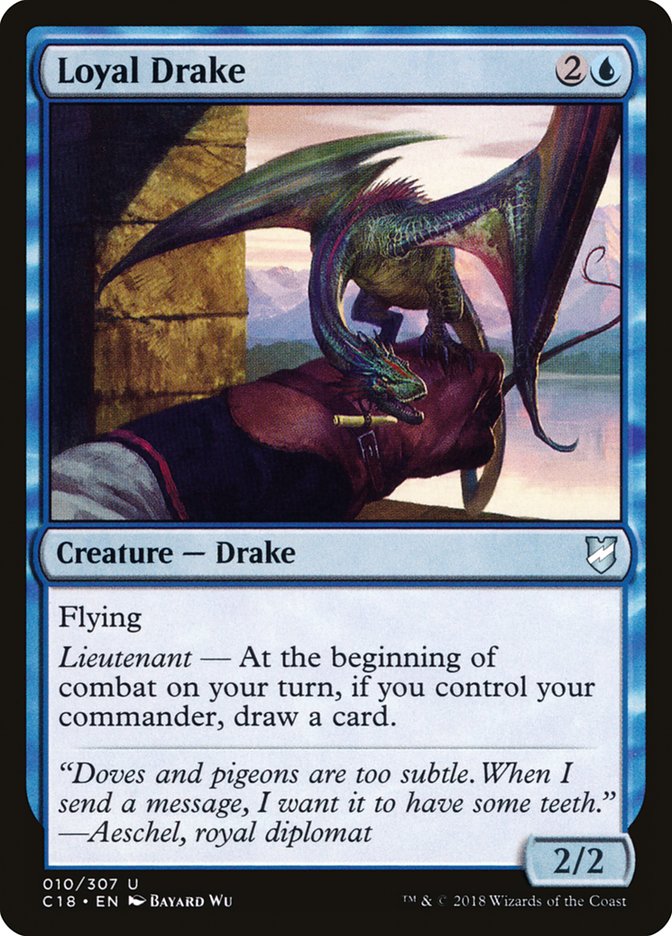Loyal Drake [Commander 2018] | Game Master's Emporium (The New GME)
