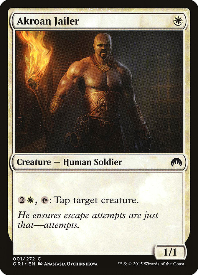 Akroan Jailer [Magic Origins] | Game Master's Emporium (The New GME)